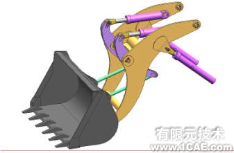 裝載機(jī)工作機(jī)構(gòu)運(yùn)動(dòng)分析 有限元分析培訓(xùn)課程圖片10