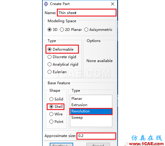 ABAQUS案例的Abaqus/CAE再現(xiàn)——半球形沖頭沖壓薄板abaqus有限元培訓(xùn)教程圖片8