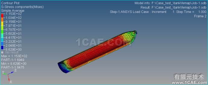 Ansys/Nastran/Abaqus/Radioss wbr非線性分析 wbr.2014年03月30日