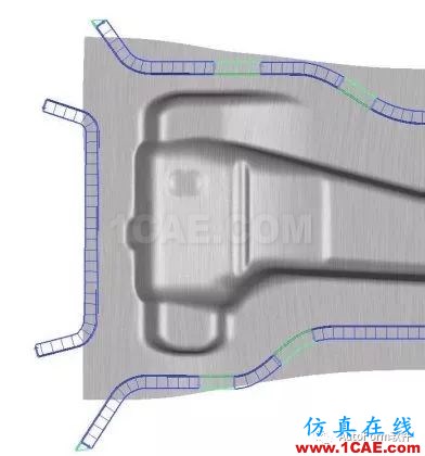 【autoform技術(shù)案例】以B柱為例進行系統(tǒng)性拉延筋設(shè)計autoform分析案例圖片7