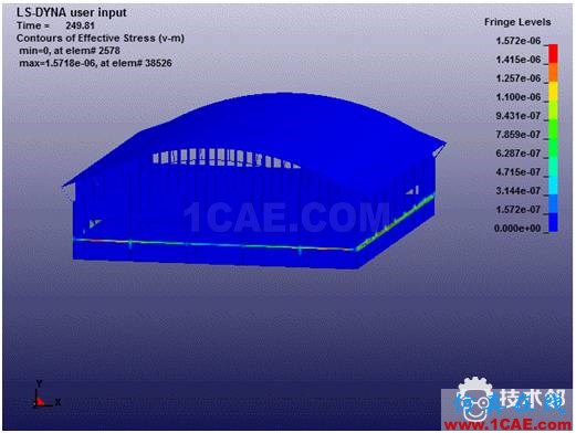 【ANSYS案例】基于LS-DYNA大型建筑物在隧道爆破條件下振動(dòng)仿真ls-dyna應(yīng)用技術(shù)圖片10