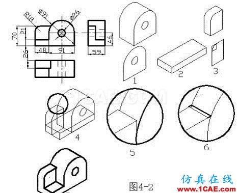 AutoCAD繪等軸測(cè)圖AutoCAD學(xué)習(xí)資料圖片2