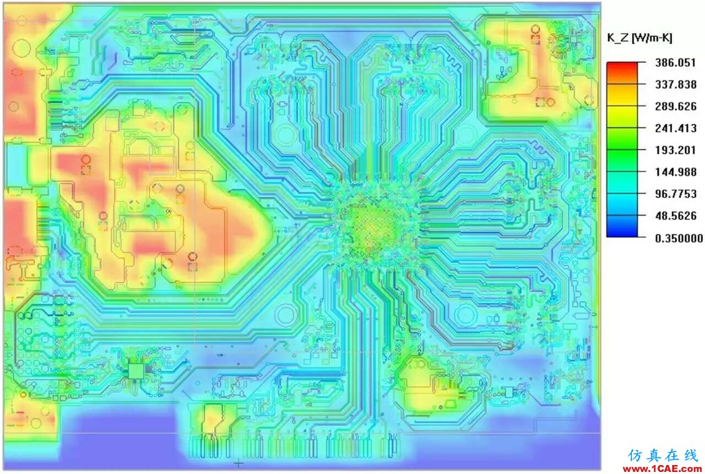 CFD熱分析案例、PCB綜合分析案例+有限元仿真分析相關(guān)圖片4