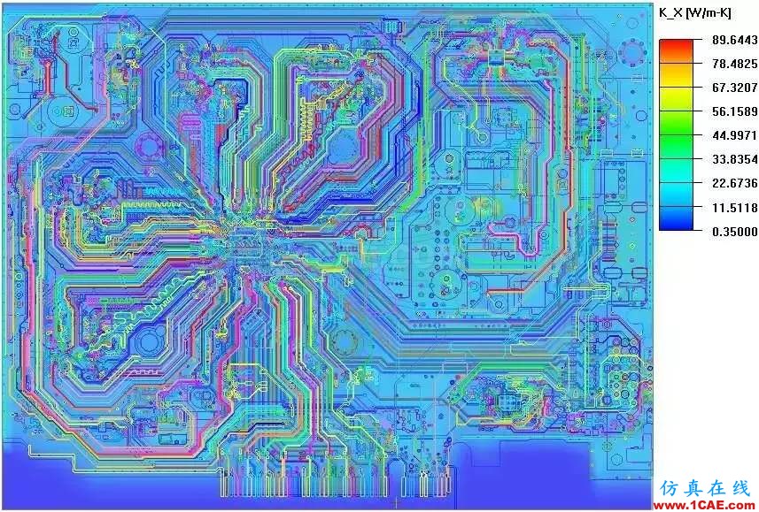 CFD熱分析案例、PCB綜合分析案例+有限元仿真分析相關(guān)圖片1