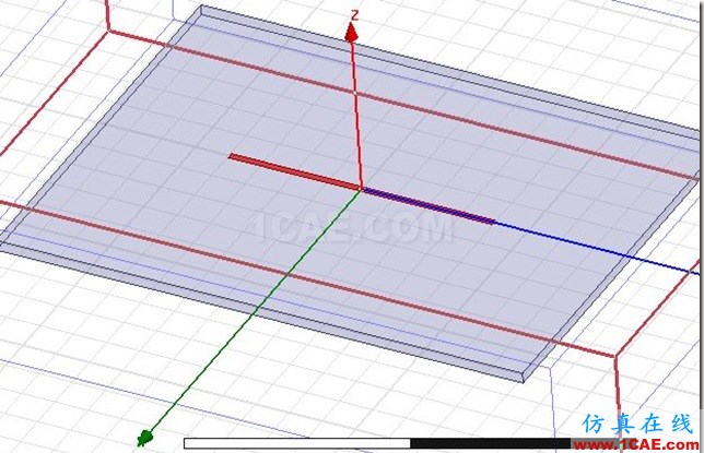 Planar Dipole Antenna by ADK_3GHz