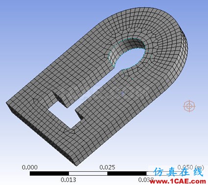 ansys workbench中Meshing建立virtual topology的作用ansys培訓的效果圖片8