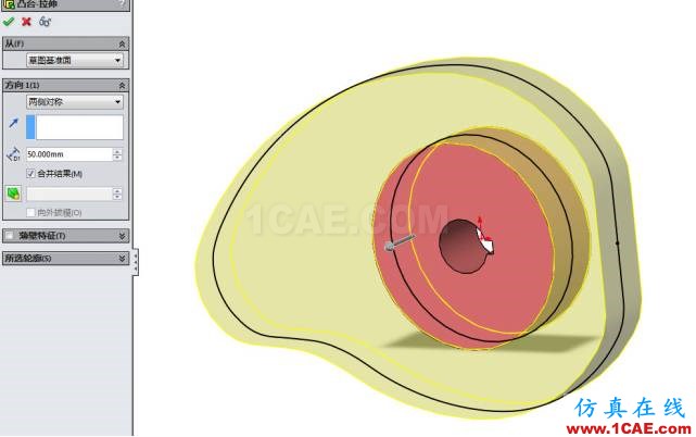 利用運動仿真解決復雜凸輪設(shè)計solidworks simulation分析案例圖片16