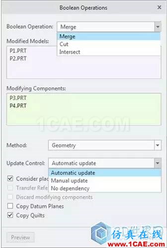 分享丨Creo 4.0 組件模式更新功能一覽！pro/e培訓(xùn)教程圖片8