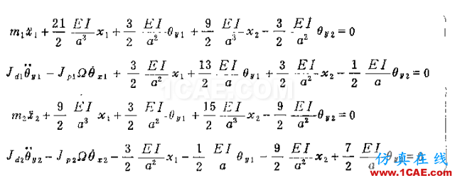 做轉(zhuǎn)子力學分析，你選APDL還是Workbench仿真？ansys分析圖片23