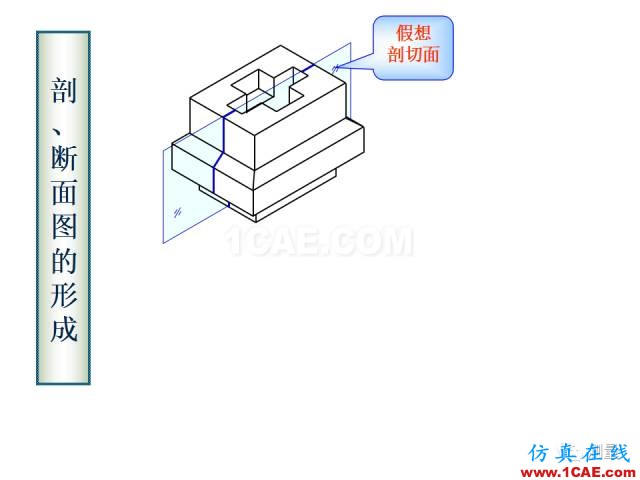 剖面圖與斷面圖的圖樣畫法基礎(chǔ)教程【AutoCAD教程】AutoCAD分析案例圖片11