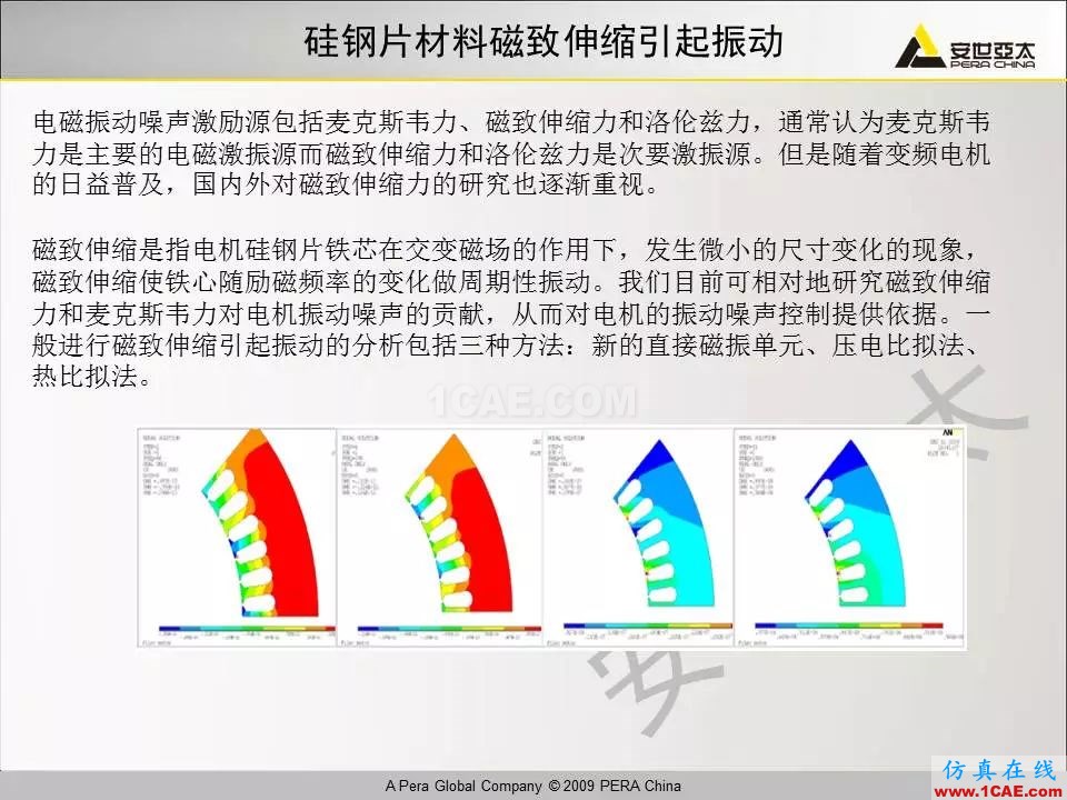 電機振動噪聲分析解決方案Maxwell分析圖片8