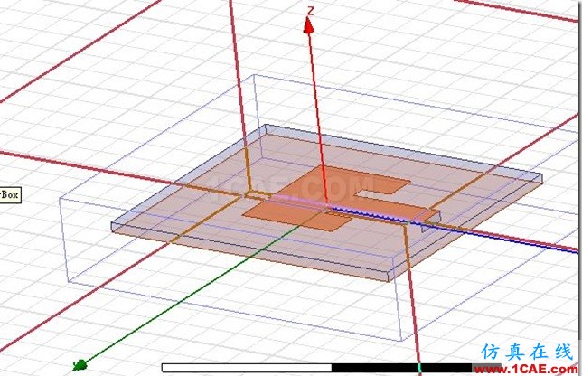 Insert Feed Rectangular Patch Antenna by ADK_5.8GHz