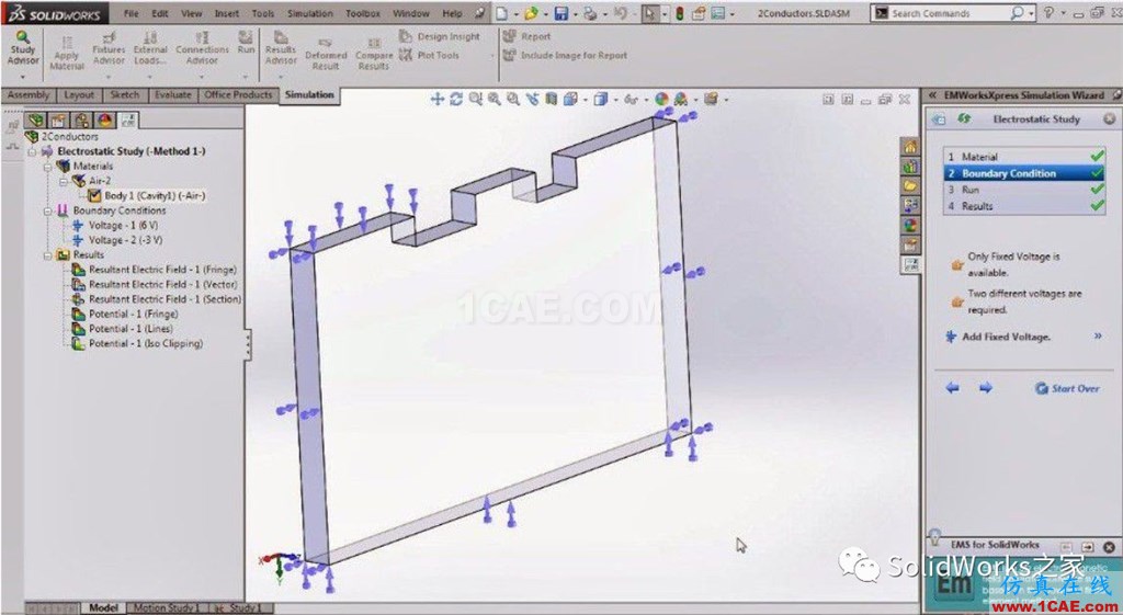 solidworks電磁分析插件簡介：emsworkssolidworks simulation應用技術(shù)圖片4